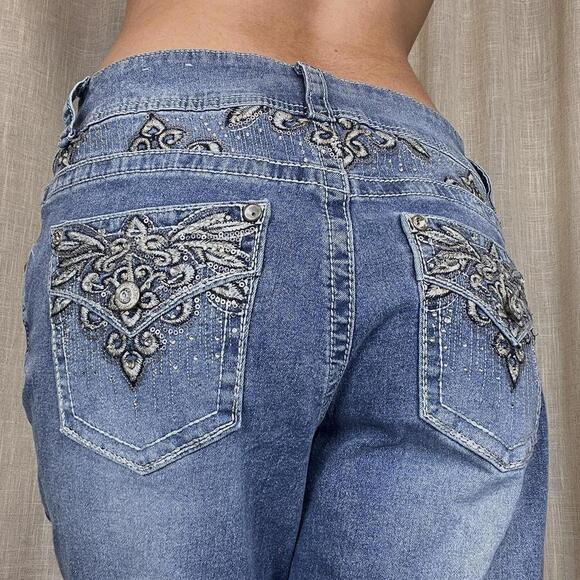 Denim - Y2K Embellished jeans